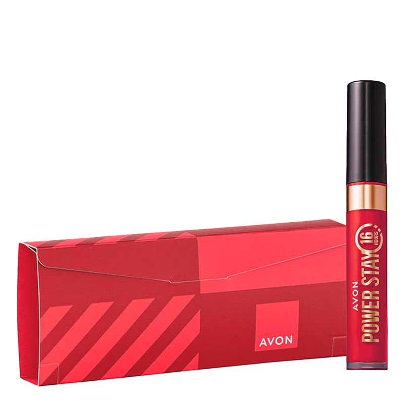 Presente Avon Batom Power Stay - Vermelho Mais Quente